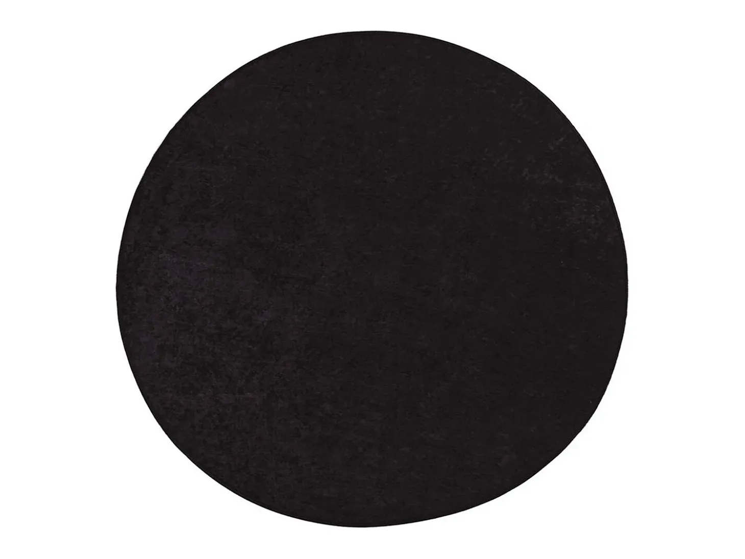 Alfombra antideslizante lavable φ120 cm antracita
