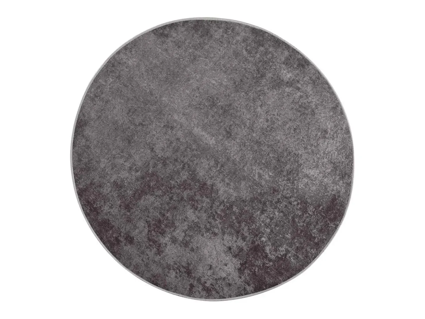 Alfombra antideslizante lavable φ120 cm gris