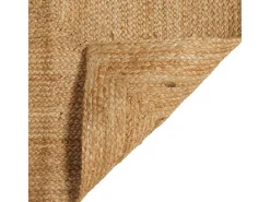 Alfombra beige 120 x 170 cm Yute