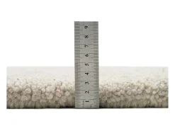 Alfombra bereber tejida a mano con lana 120x180 cm Arena Maloronga
