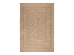 Alfombra con aspecto de yute interior y exterior 160x230 cm