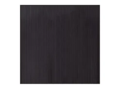 Alfombra cuadrada bambú marrón oscuro 100x100 cm