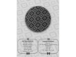 Alfombra de baño Afitab Circle Djt 80 multicolor
