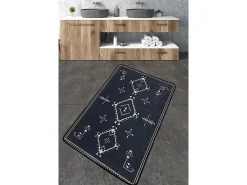Alfombra de baño Antiguo gris oscuro