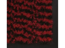 Alfombra de entrada rectangular de nudo 40x60 cm roja ES806505