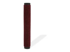 Alfombra de entrada rectangular de nudo 90x150 cm roja ES965637