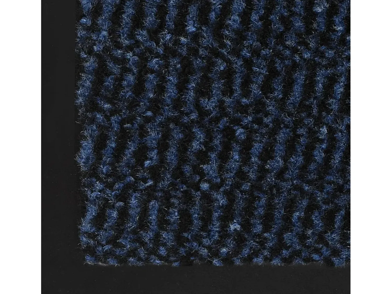 Alfombra de entrada rectangular de nudo 40x60 cm ES916804 Azul