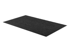 Alfombra de Entrada SucceBuy, 305 x 91,4 cm, Felpudo Exterior Interior Elegante Rayado, con Reverso Antideslizante PVC, Resistente Lavable, Atrapa Polvo, Gris