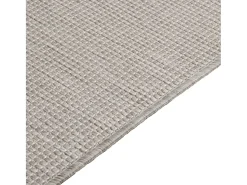 Alfombra de exterior de tejido plano gris taupe 140x200 cm