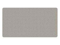Alfombra de pasillo con aspecto de sisal gris taupe 80x150 cm