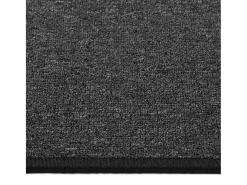 Alfombra de pasillo gris antracita 50x250 cm ES168084