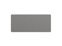Alfombra de pasillo gris 80x180 cm ES585328