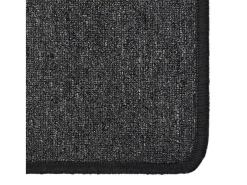 Alfombra de pasillo gris antracita 50x300 cm