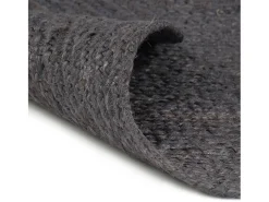 Sale Clicnbuy Alfombra de yute tejida a mano 120 cm oscuro Gris