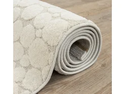 the carpet Alfombra De Salón^Alfombra Elisa Design Piedras, , 120 x 160 cm Crema