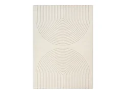 the carpet Alfombra De Salón^Alfombra Elisa Diseño Geométrico, , 120 x 160 cm Crema