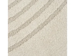 the carpet Alfombra De Salón^Alfombra Elisa Diseño Geométrico, , 140 x 200 cm Crema