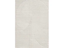 the carpet Alfombra De Salón^Alfombra Everest Modern 3D alto-bajo - - 160 x 230 cm Crema