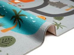 Sale the carpet Alfombra Happy Life Juego Safari - - 120x160 cm Gris