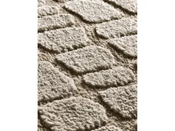 Alfombra De Salón^Alfombra interior - escandinavo con relieve - piedra - 190 x 285 cm - JUNO Topo