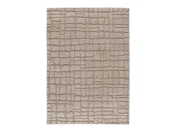 Alfombra De Salón^Alfombra interior - escandinavo con relieve - piedra - 152 x 235 cm - JUNO Topo