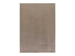 Alfombra interior - liso - visón - 120 x 170 cm - CORALINE Topo