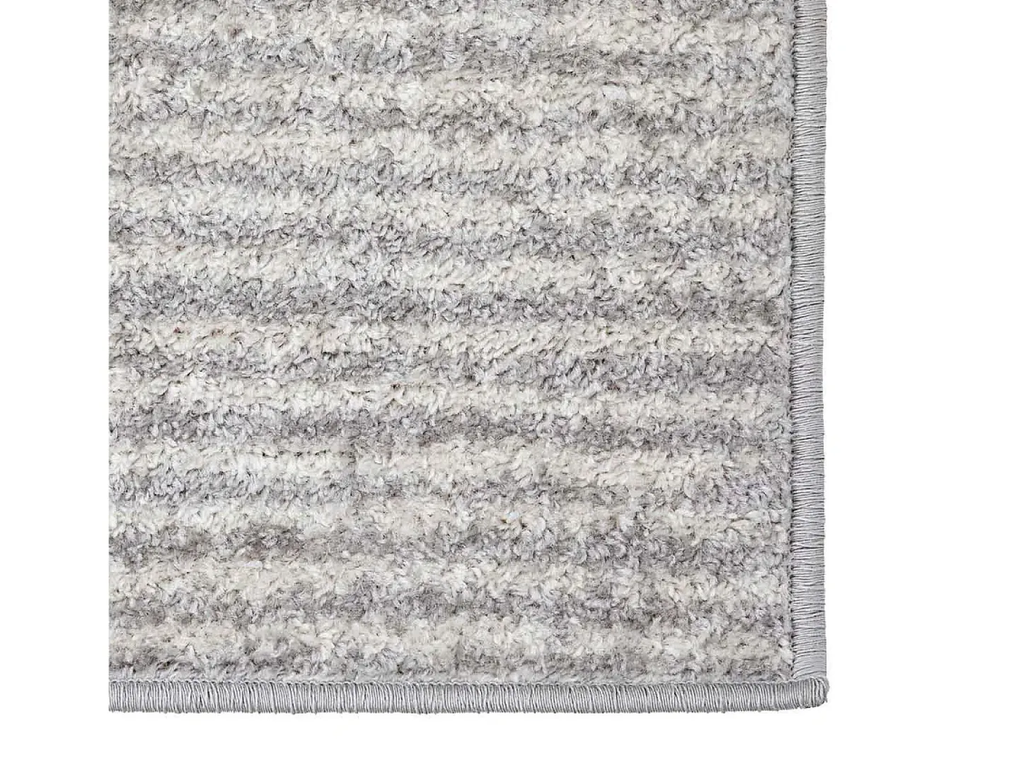 Alfombra Koy cuadros gris 100x150 cm