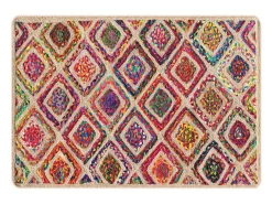 Alfombra lavable antideslizante multicolor 160x230 cm