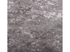 Alfombra lavable antideslizante gris 80x150 cm
