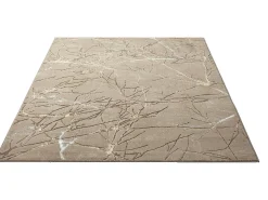 the carpet Alfombra Mila Brillante Naturaleza, , 80 x 150 cm Beige