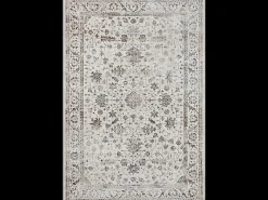 the carpet Alfombra De Salón^Alfombra Mila Shiny Classic Vintage, Creme, 140 x 200 cm Crema