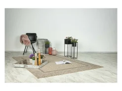 Sale Meublorama Alfombra 170x120cm, diseño C503A color natural - Confort y elegancia para su interior. Beige