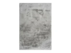 New Meublorama Alfombra 110x60cm, diseño E005N color plata - Confort y elegancia para su interior. Plateado