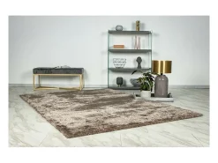 Alfombra 150x80cm, diseño G008R color topo - Confort y elegancia para su interior.