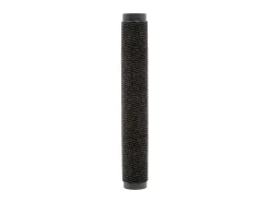 Alfombras entrada rectangulares de nudo 2 uds negro 120x180 cm ES397379