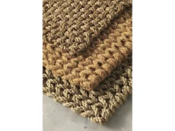 Clearance Alfombrilla yute 60x120 cm Marru00f3n