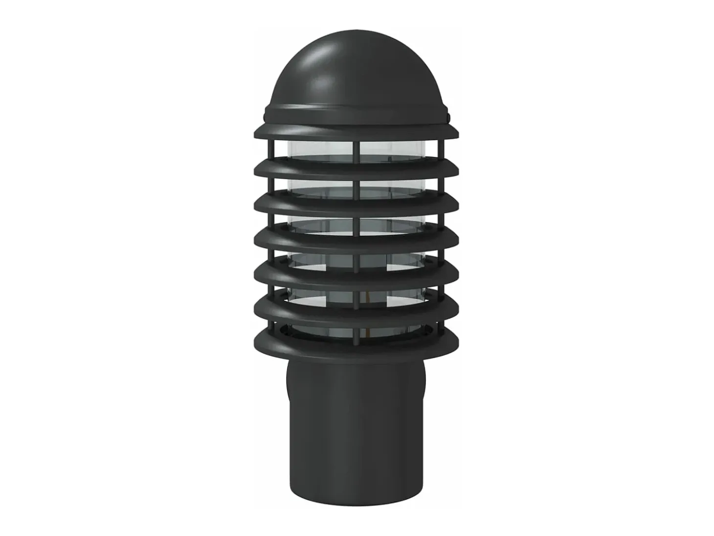 Aplique de exterior de acero inoxidable negro ES962101