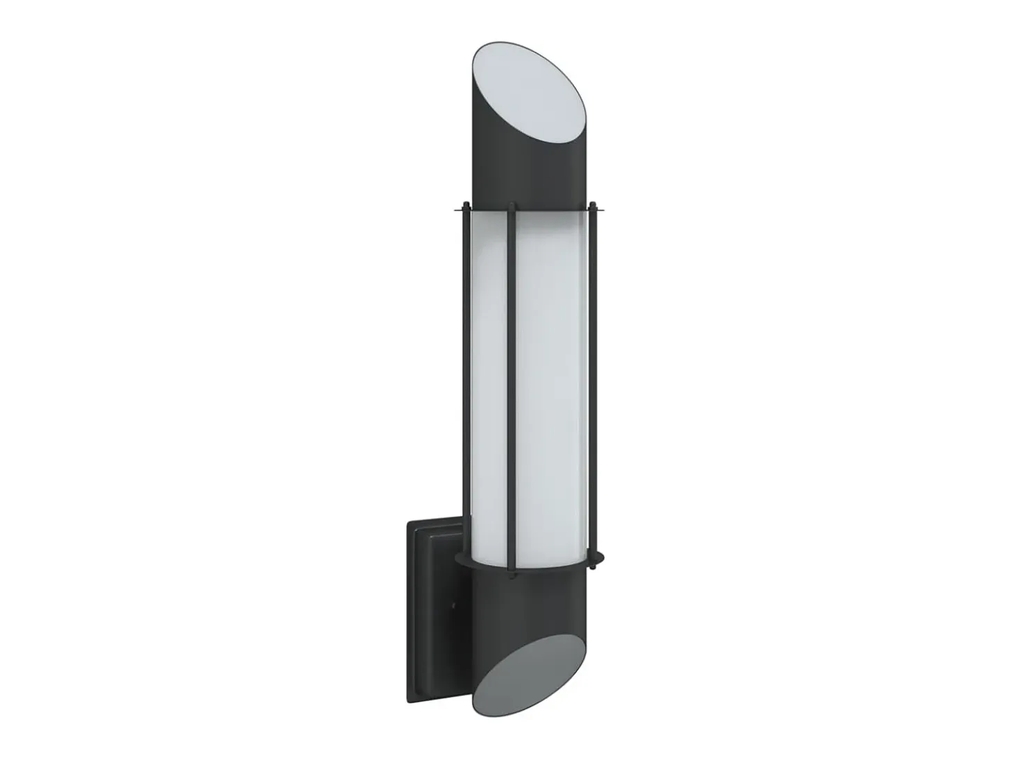 Aplique de exterior de acero inoxidable negro ES427194