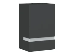 Aplique de exterior de acero inoxidable ES932531 Negro