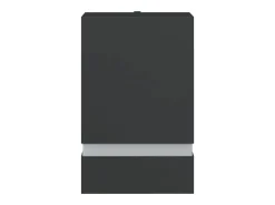 Aplique de exterior de acero inoxidable ES932531 Negro