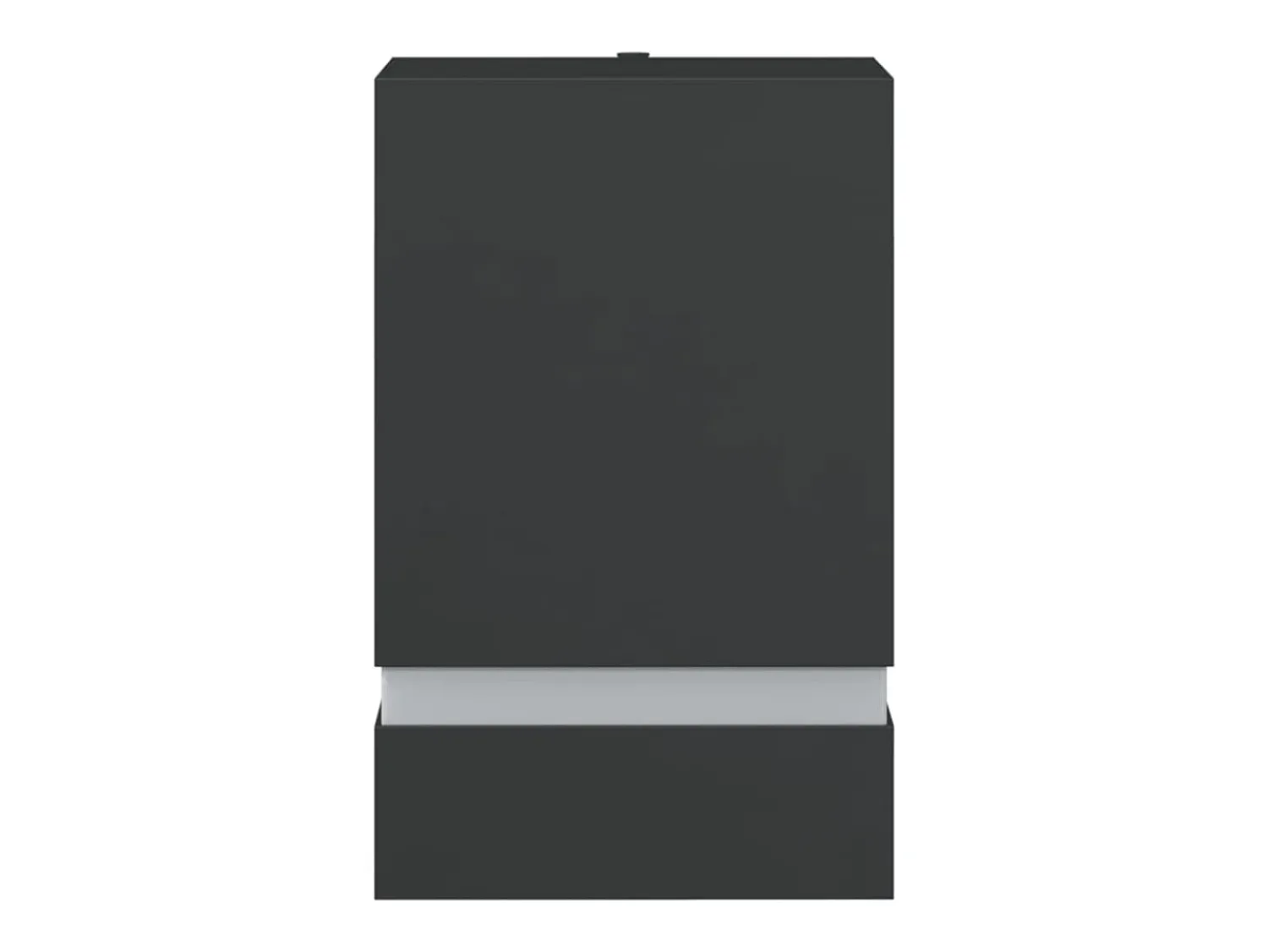 Aplique de exterior de acero inoxidable ES932531 Negro