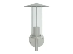Aplique de exterior de acero inoxidable plateado ES760281