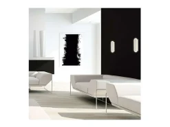 Aplique de pared con led integrado modelo Sultán acabado blanco, 20cm(alto) 6cm(ancho) 6c