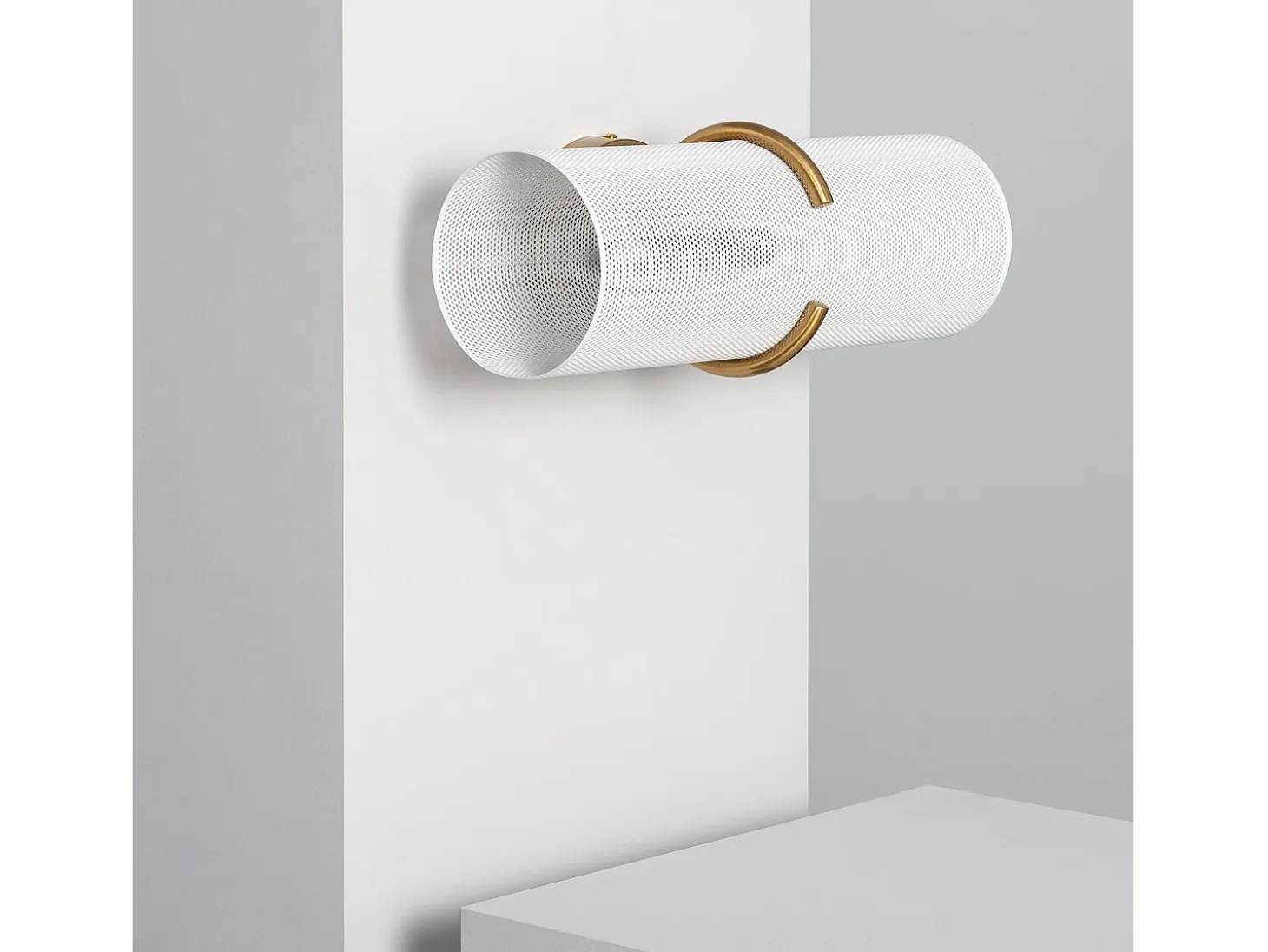 Aplique de Pared de Metal Daily Dorado