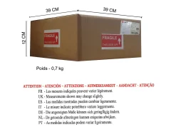 TOSEL Aplique Para Pared^Aplique ,metal , ,A 11x D12xP25cm Negro