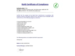 Aplique TOSEL ,metal,Blanco,A9xD14xP30cm