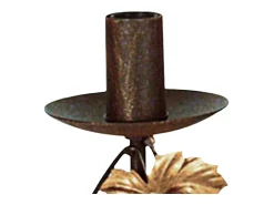 TOSEL Aplique Para Pared^Aplique ,metal,Marrón,A16xD30xP30cm Marru00f3n