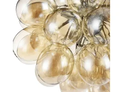 Balbo Lámpara Colgante de Techo Níquel, 8 Luces, G9
