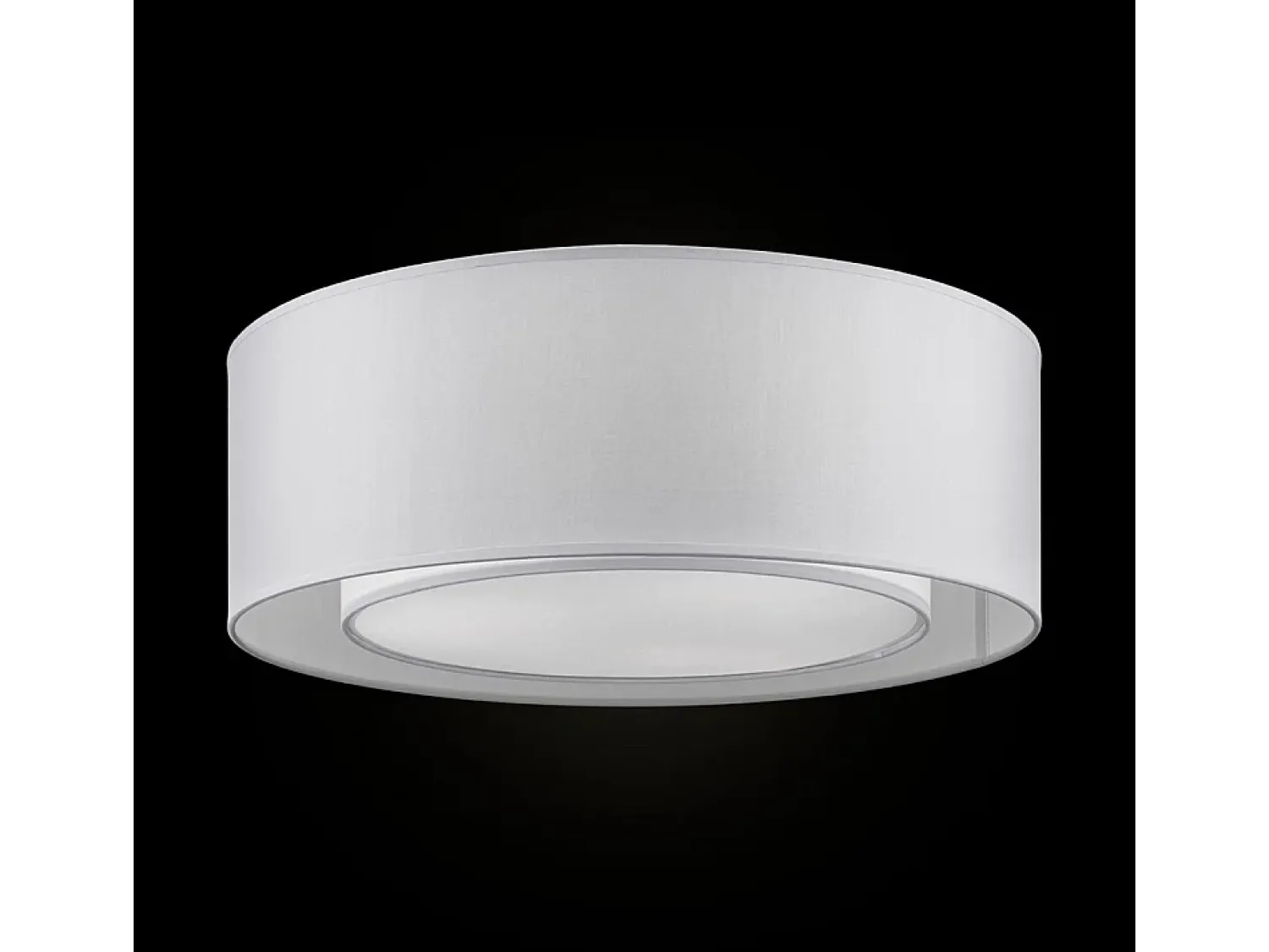 Discount Maytoni Bergamo Plafón Flush Cilíndrico Cromo, 3 Luces, E27 Gris