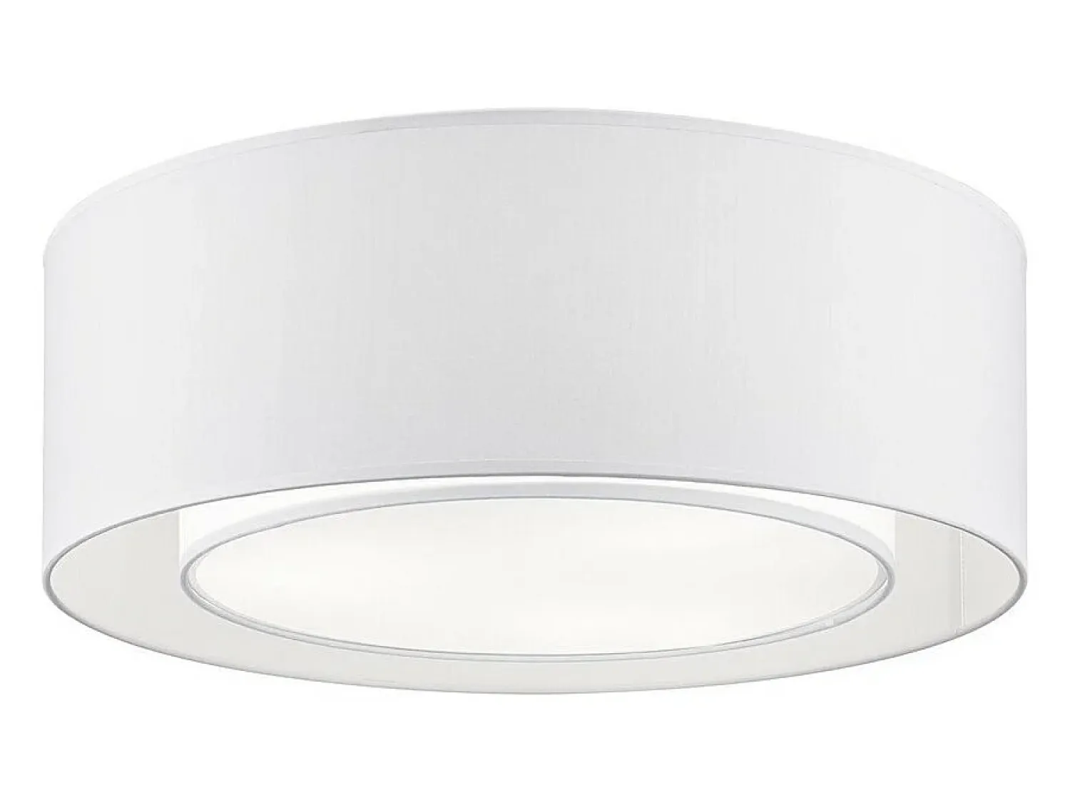 Discount Maytoni Bergamo Plafón Flush Cilíndrico Cromo, 3 Luces, E27 Gris